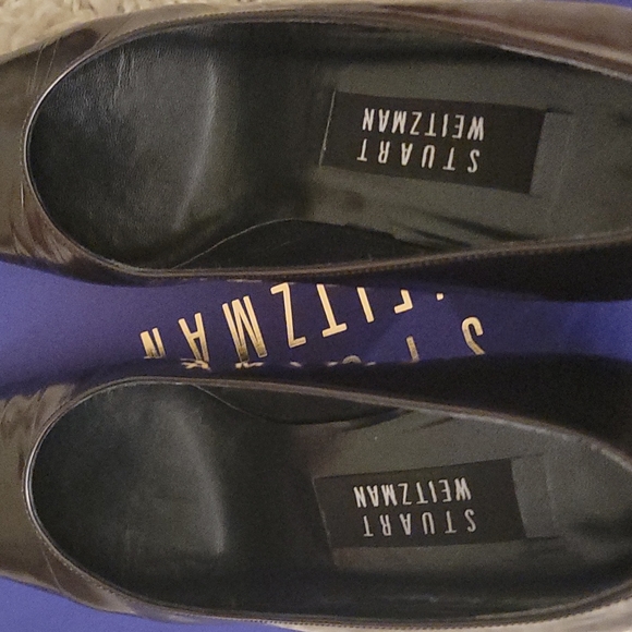 STUART WEITZMAN PEWTER INTEL SHOES - Picture 7 of 11